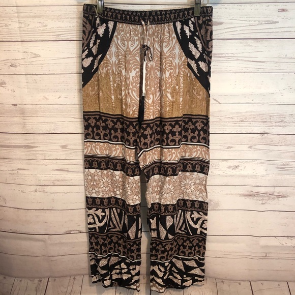 NWT Hale Bob Astine Print Drawstring Pant - Picture 2 of 6